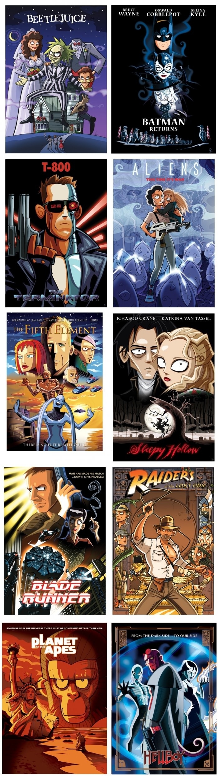 Cartoon Movie Posters