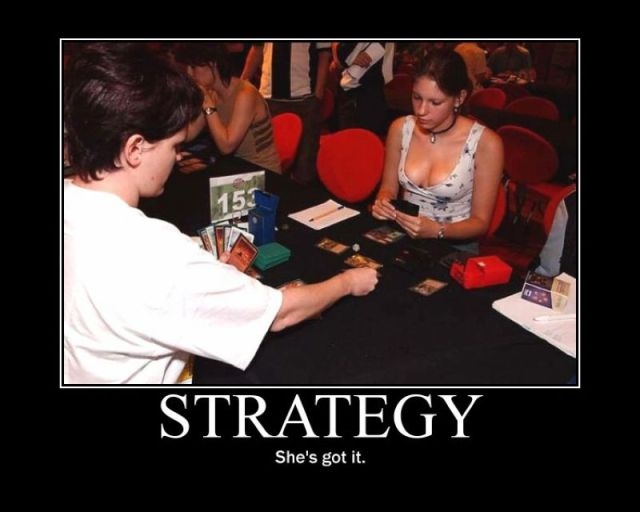 Women are good strategists