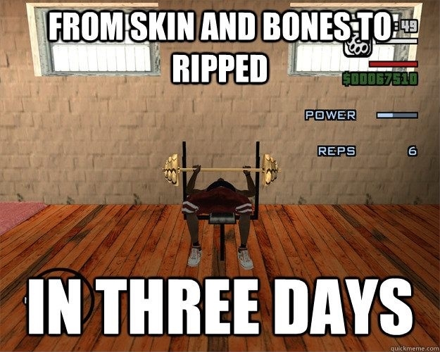 San Andreas Workout Plan
