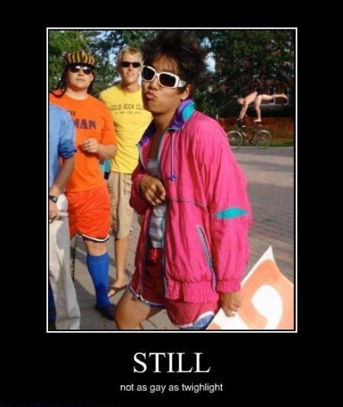 Still not as gay as..