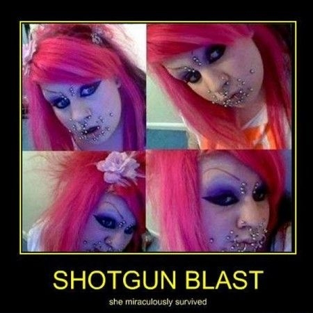 Shotgun blast