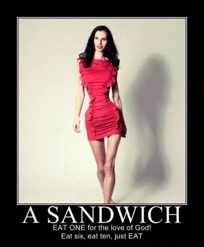 She needs a Big Mac