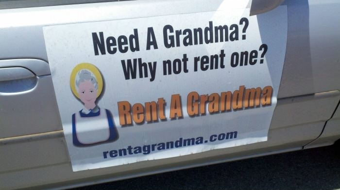 Need a grandma?