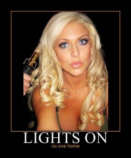 That's bimbos for ya!