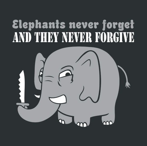 Never piss off an elephant