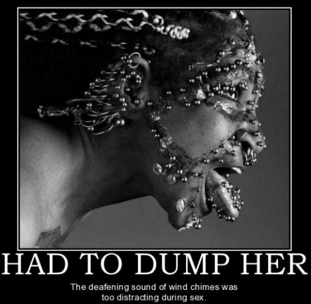 She had to be dumped