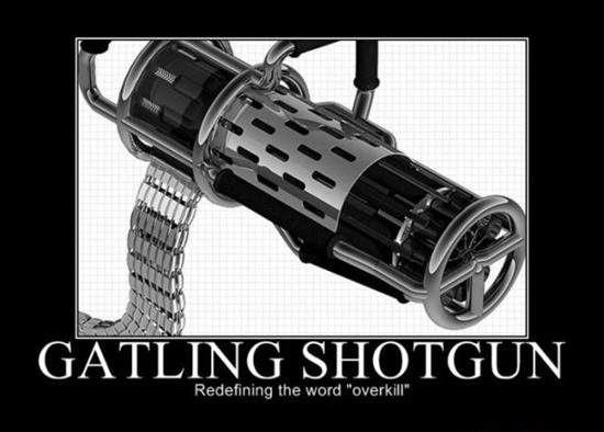 Gatling Shotgun