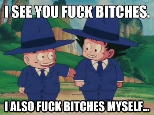 When I go out in a suit..