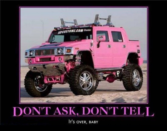 Don't ask, don't tell