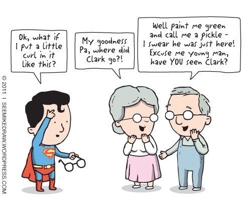 Superman's Disguise