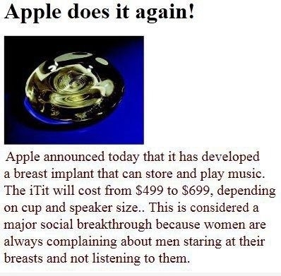 Apple does it again!