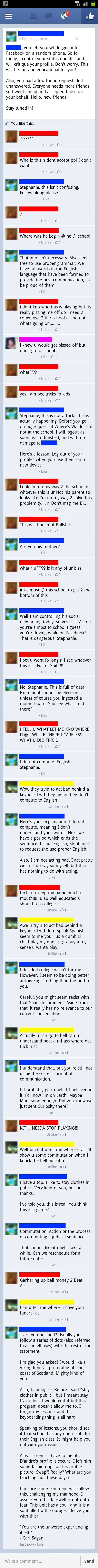 You, sir, have been owned!