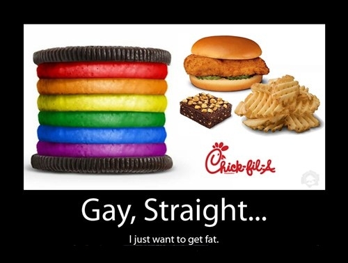 I just wanna get fat