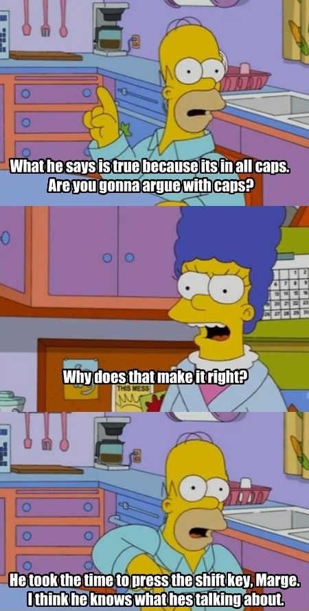 Homer on the internet