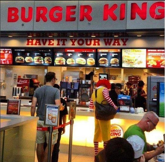 Meanwhile in Burger King