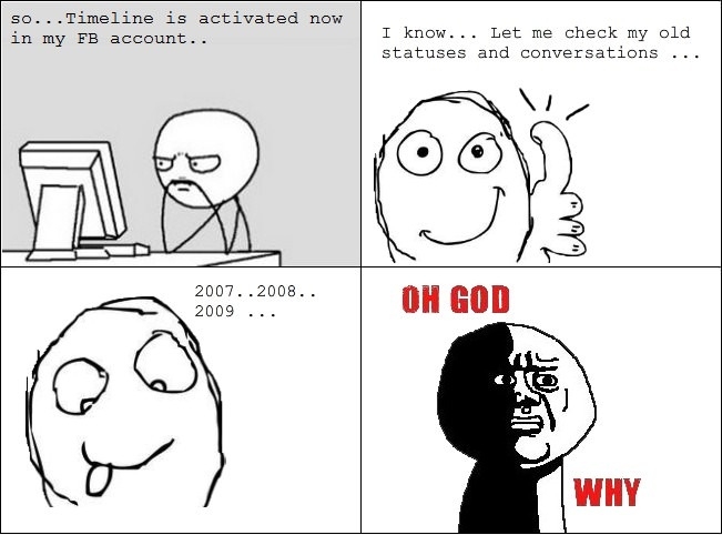 Facebook - The old days!