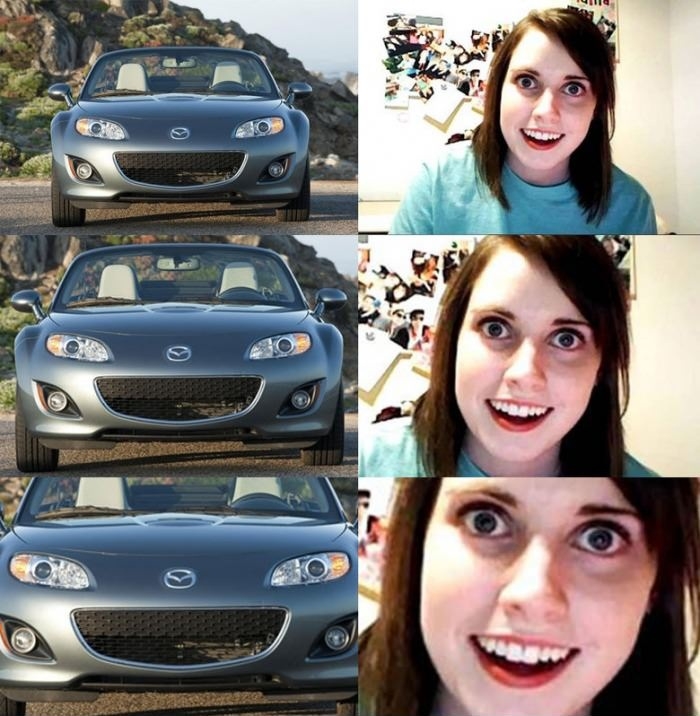 Overly attached car