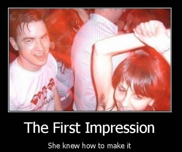 First impressions