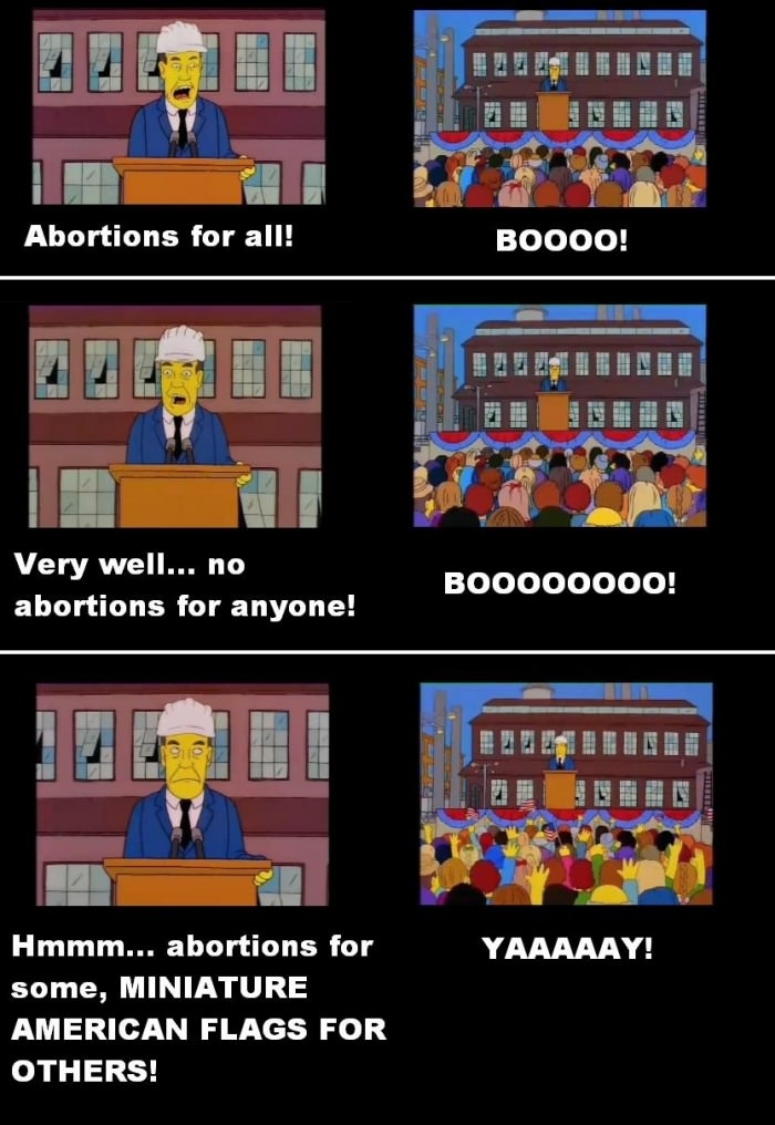 The Simpsons on abortion