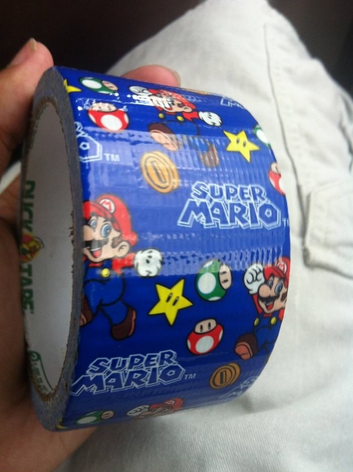 Super Mario Duct Tape