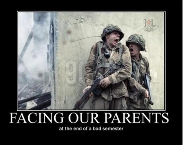 Facing our parents