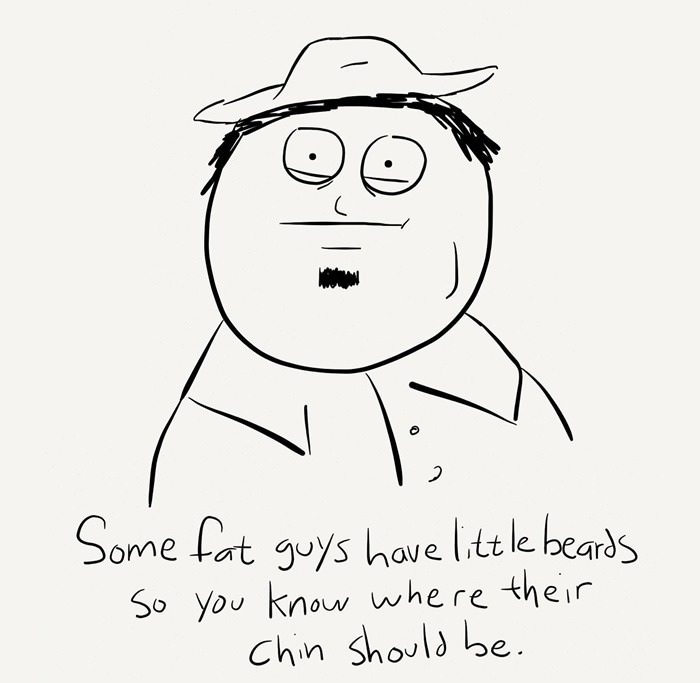 The use of little beards