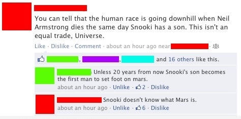 Losing faith in humanity
