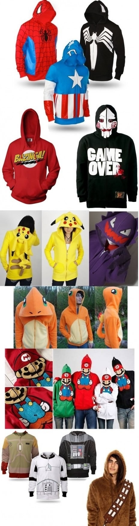 I want these hoodies!
