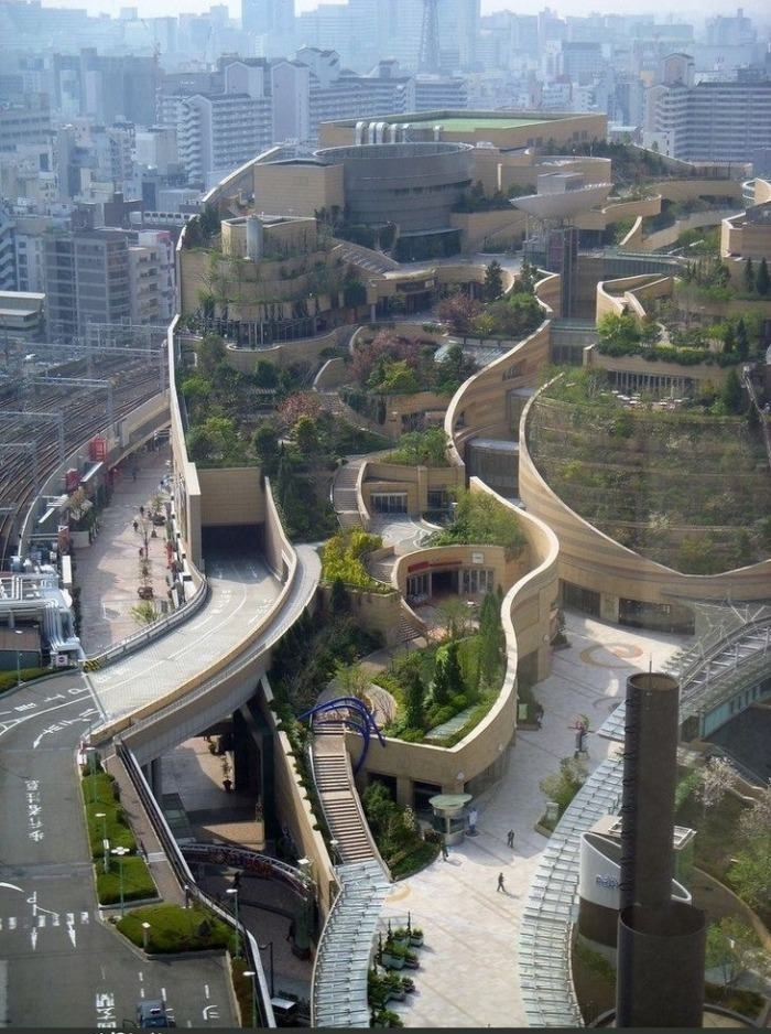 Green Mall in Japan