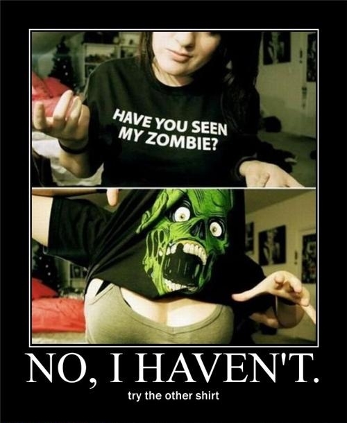 Still can't find the zombie