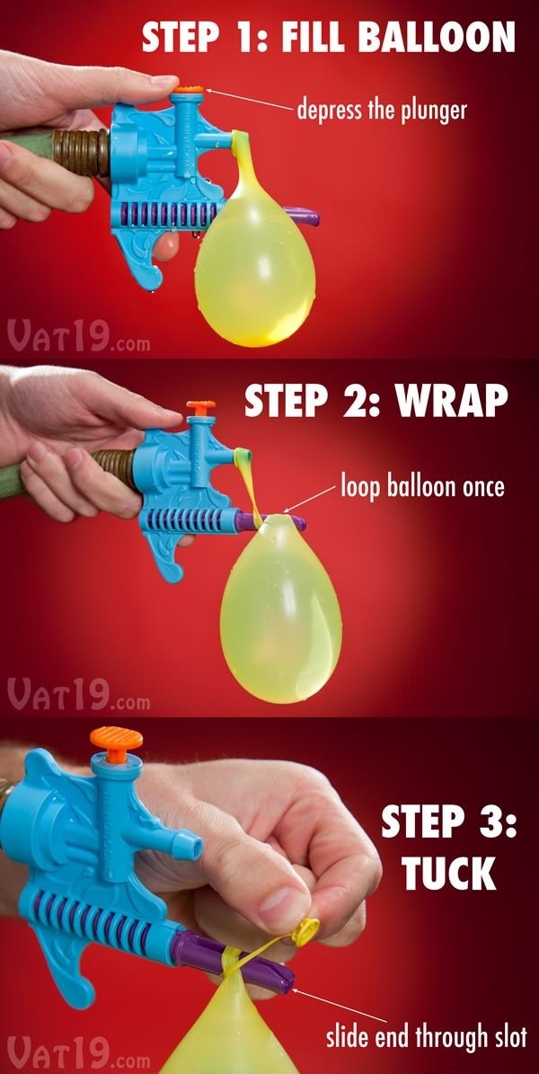 Epic water balloon fight!