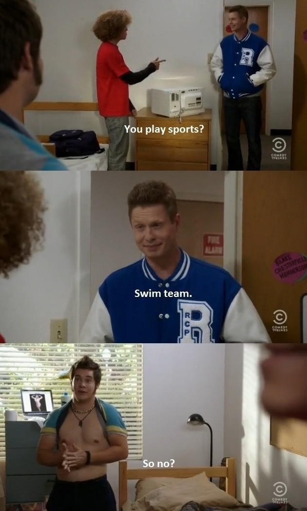 How I feel as a swimmer