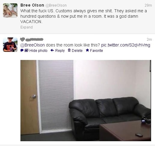 Bree Olson's ruined vacation