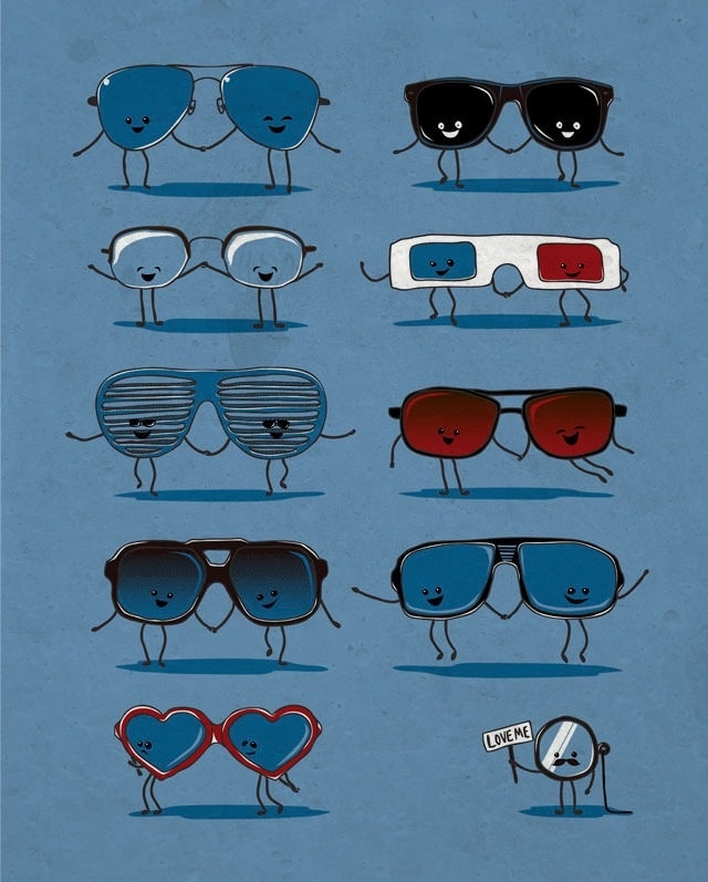 Everybody loves glasses!