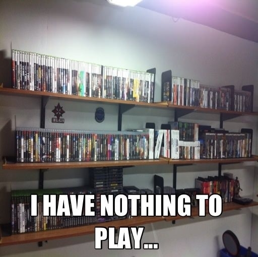 First World Gamer Problem