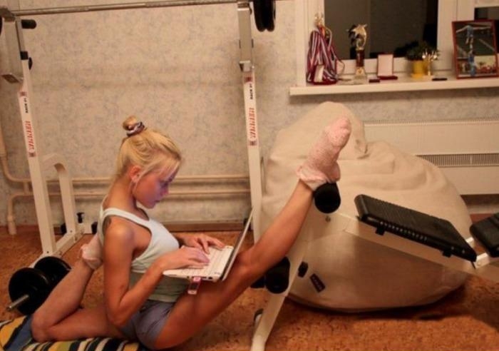 Exercise while you work