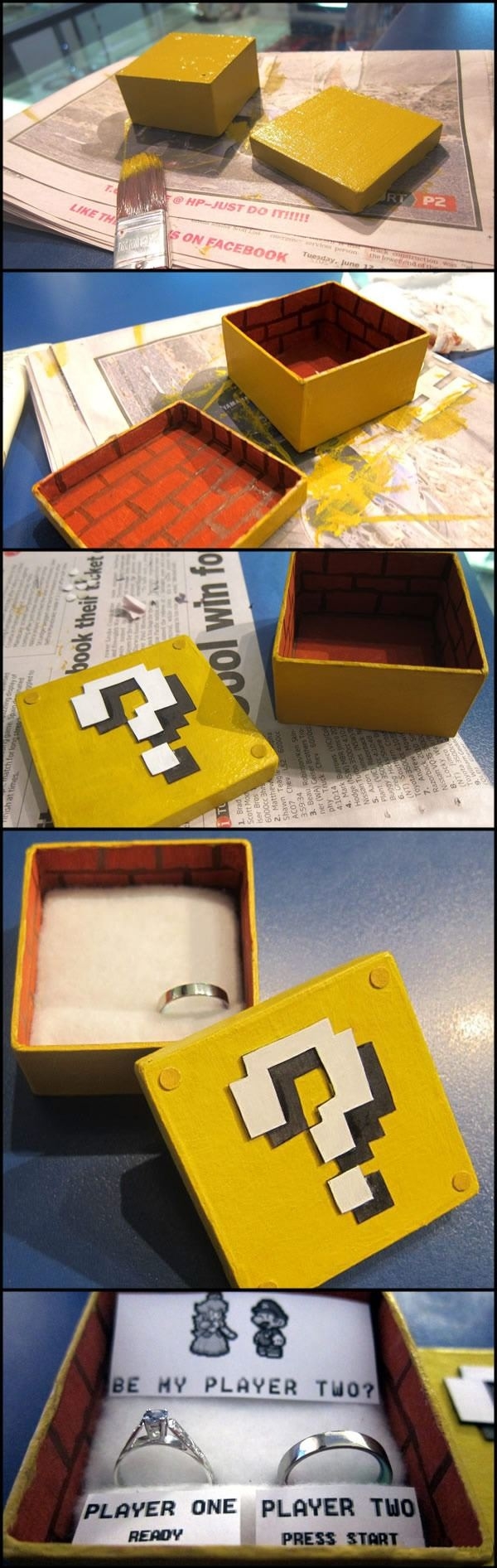 How to propose like a gamer