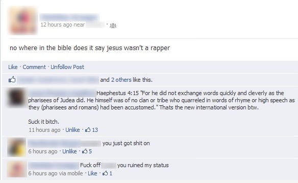 Is Jesus a rapper?