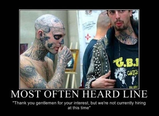 Most often heard line