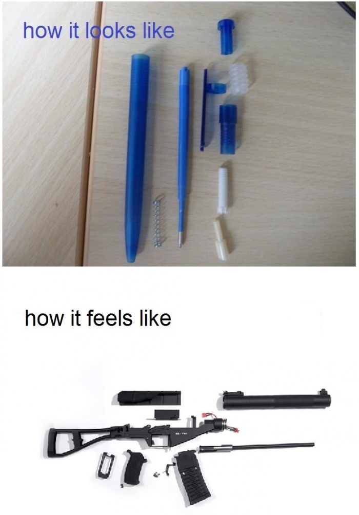 How it feels like