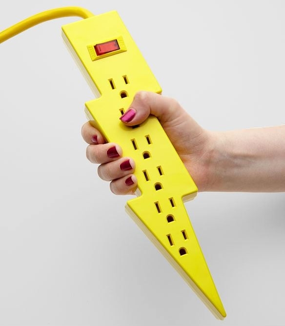 Lightning Bolt Power Strip