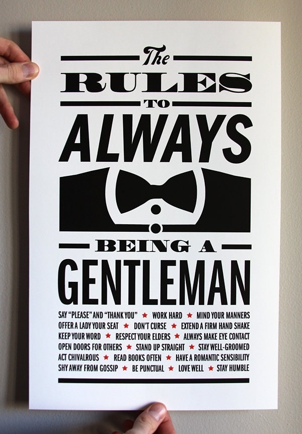 Gentleman Rules
