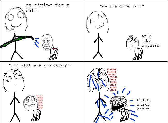 Why I hate bathing my dog