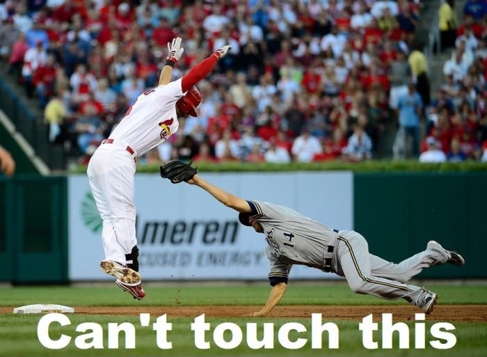 Going for the wrong ball!
