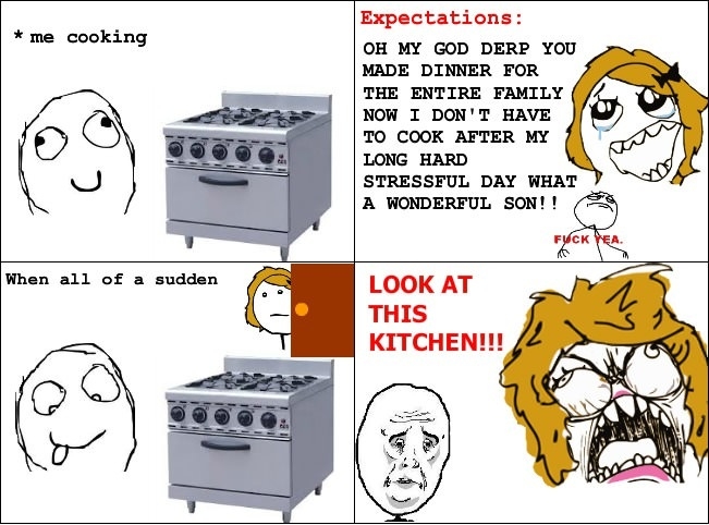 Every time I make a meal