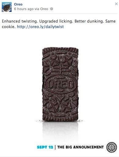 I see what you did Oreo