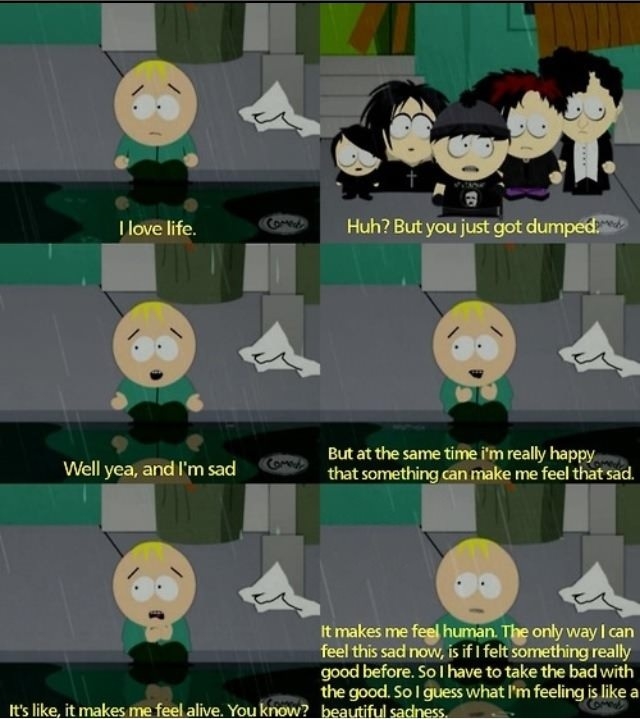 South Park on breaking up