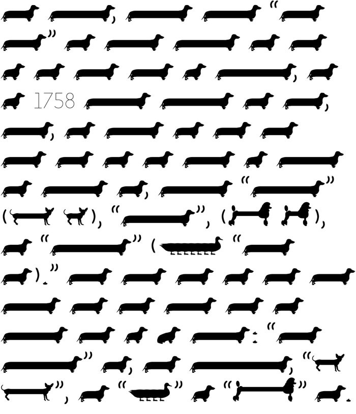 Dog Font