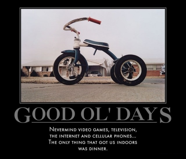 Good 'ol days!