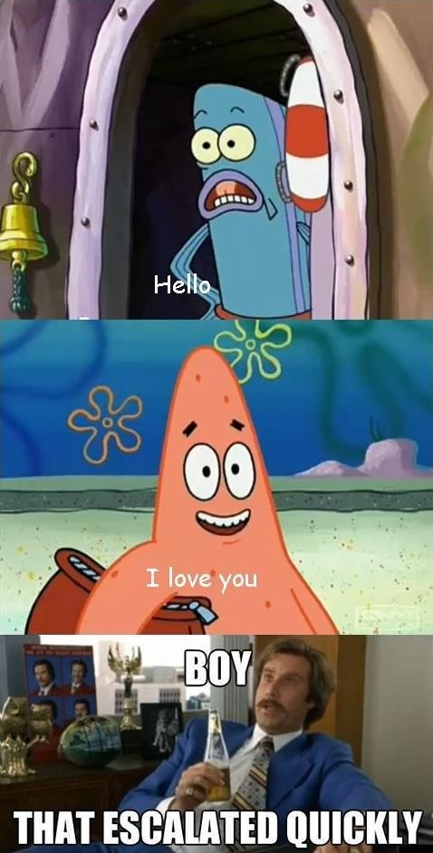 Oh Patrick!